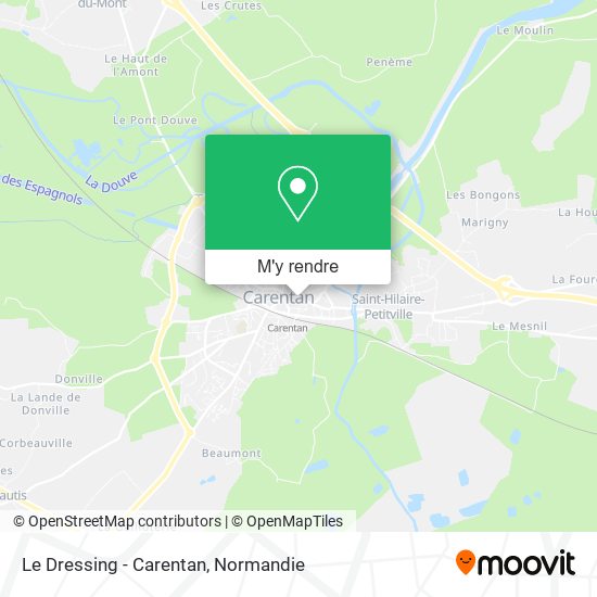 Le Dressing - Carentan plan