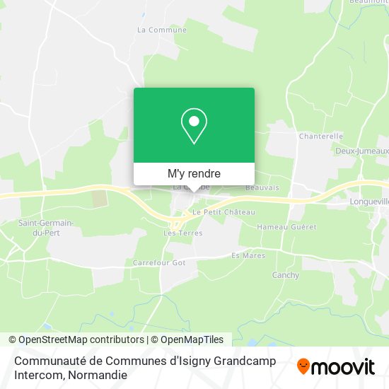 Communauté de Communes d'Isigny Grandcamp Intercom plan