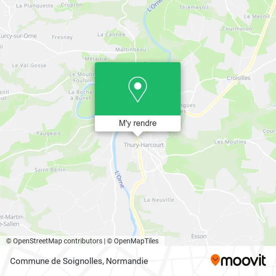 Commune de Soignolles plan
