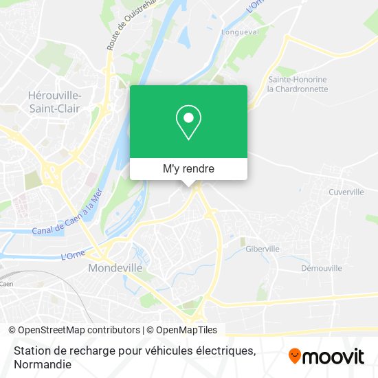 Station de recharge pour véhicules électriques plan