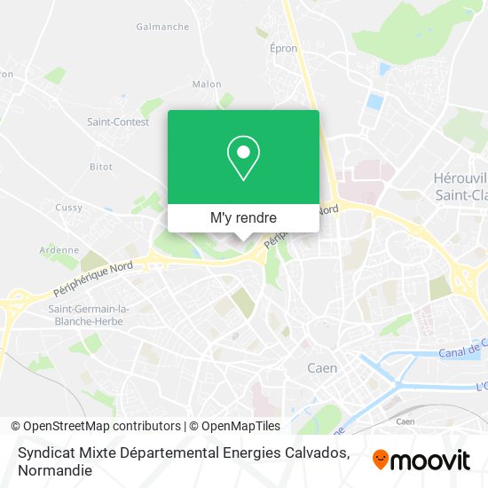 Syndicat Mixte Départemental Energies Calvados plan