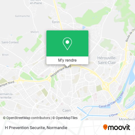 H Prevention Securite plan