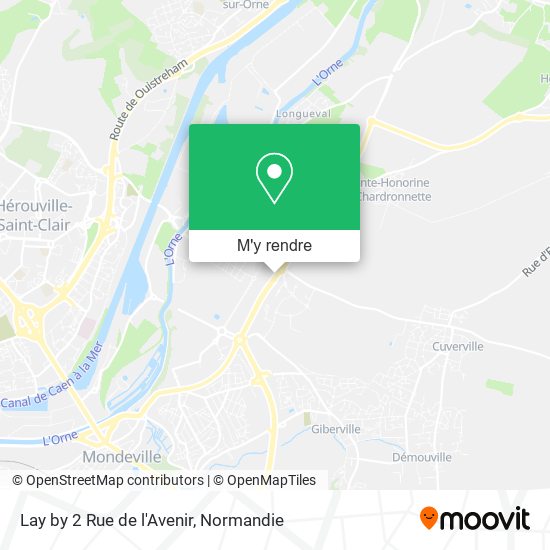 Lay by 2 Rue de l'Avenir plan