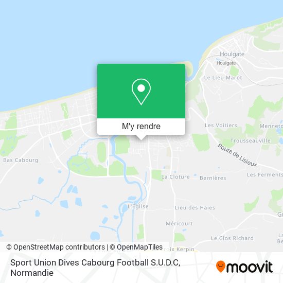 Sport Union Dives Cabourg Football S.U.D.C plan