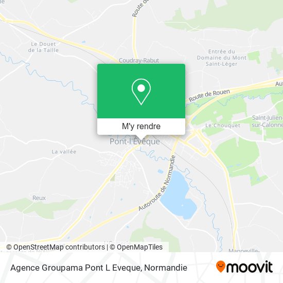 Agence Groupama Pont L Eveque plan