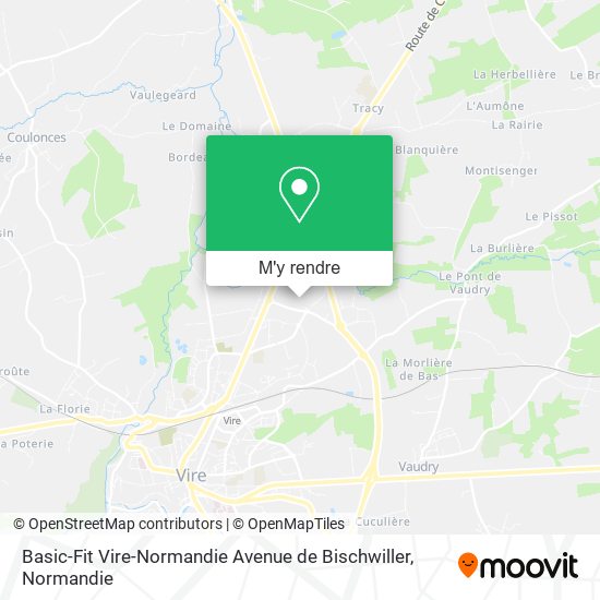 Basic-Fit Vire-Normandie Avenue de Bischwiller plan