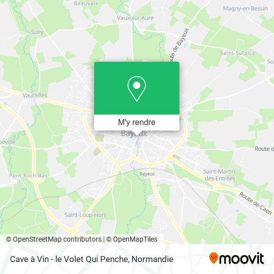 Cave à Vin - le Volet Qui Penche plan
