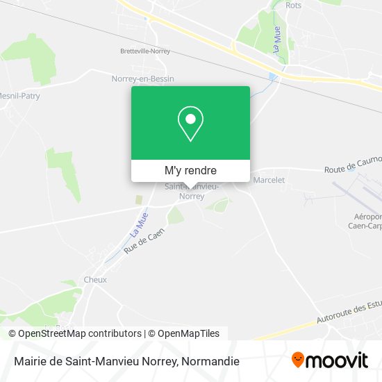 Mairie de Saint-Manvieu Norrey plan