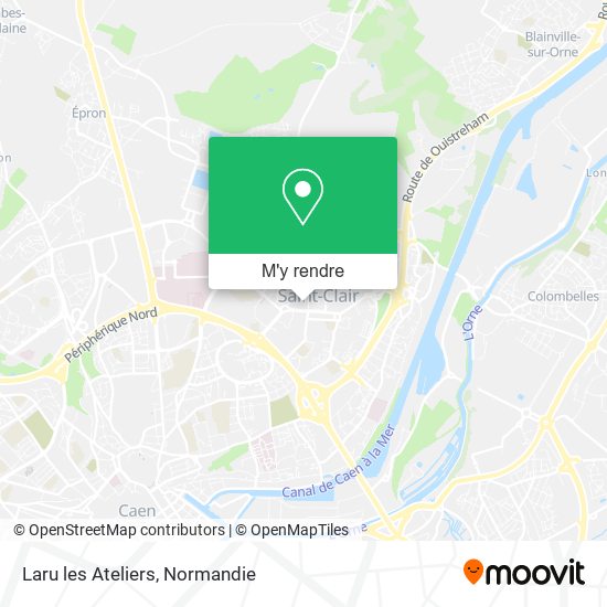 Laru les Ateliers plan