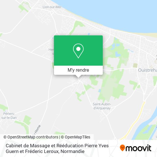 Cabinet de Massage et Rééducation Pierre Yves Guern et Fréderic Leroux plan