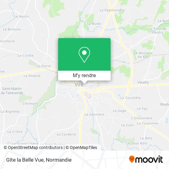 Gîte la Belle Vue plan