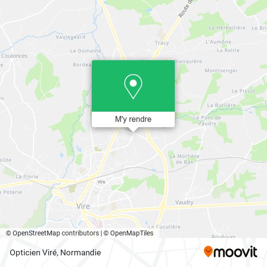 Opticien Viré plan