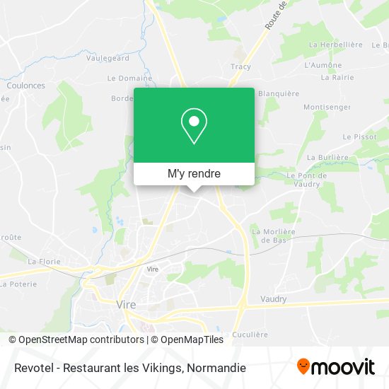 Revotel - Restaurant les Vikings plan