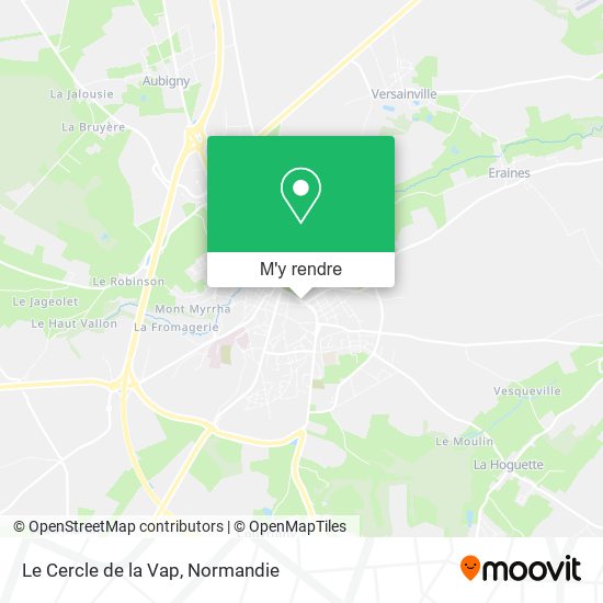 Le Cercle de la Vap plan