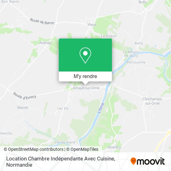 Location Chambre Indépendante Avec Cuisine plan
