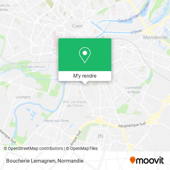 Boucherie Lemagnen plan
