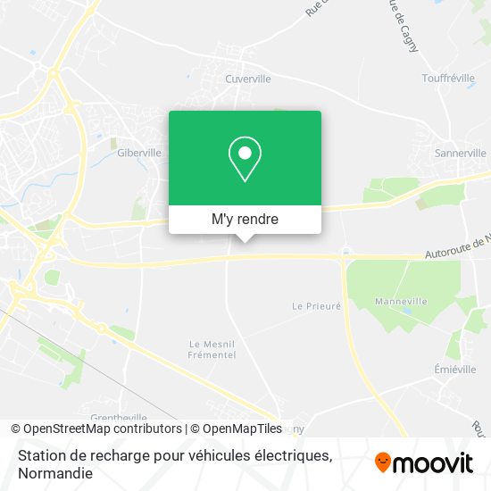 Station de recharge pour véhicules électriques plan