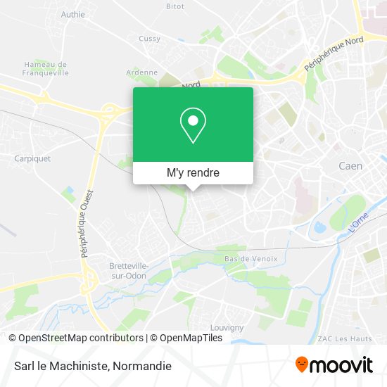 Sarl le Machiniste plan