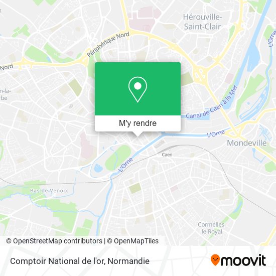 Comptoir National de l'or plan