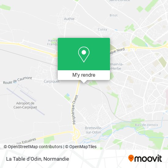 La Table d'Odin plan