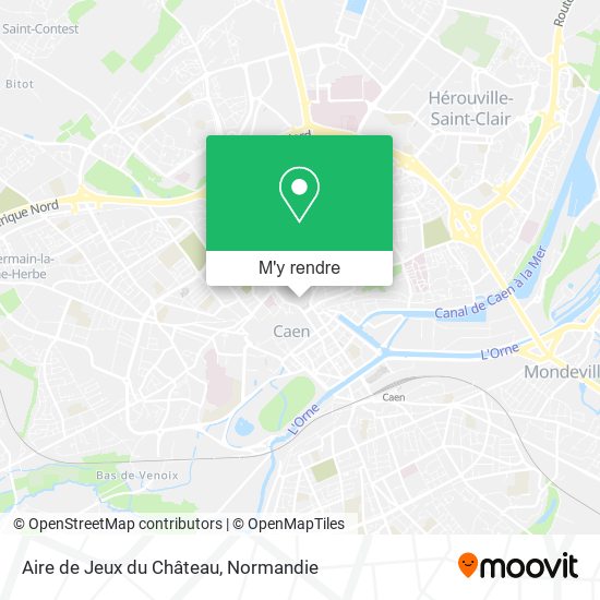Aire de Jeux du Château plan