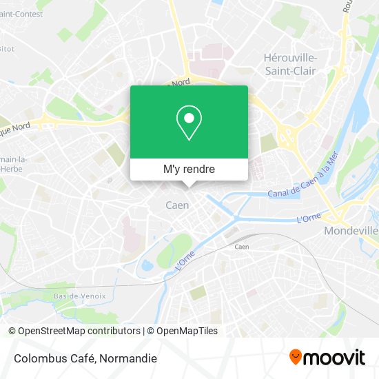 Colombus Café plan