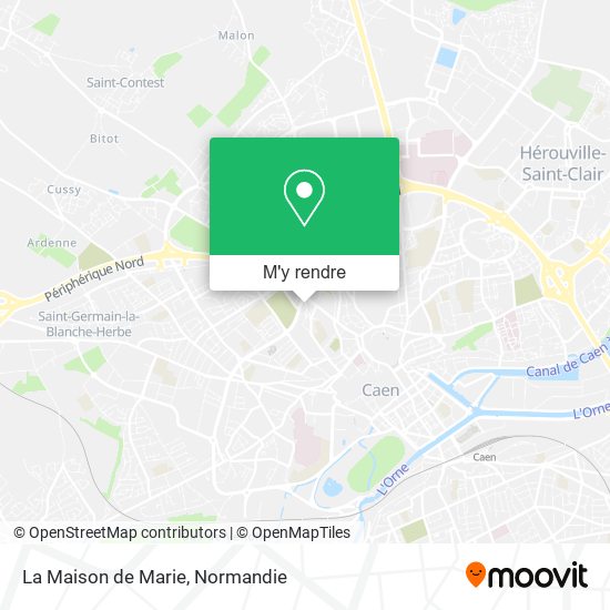 La Maison de Marie plan