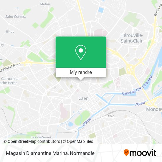 Magasin Diamantine Marina plan
