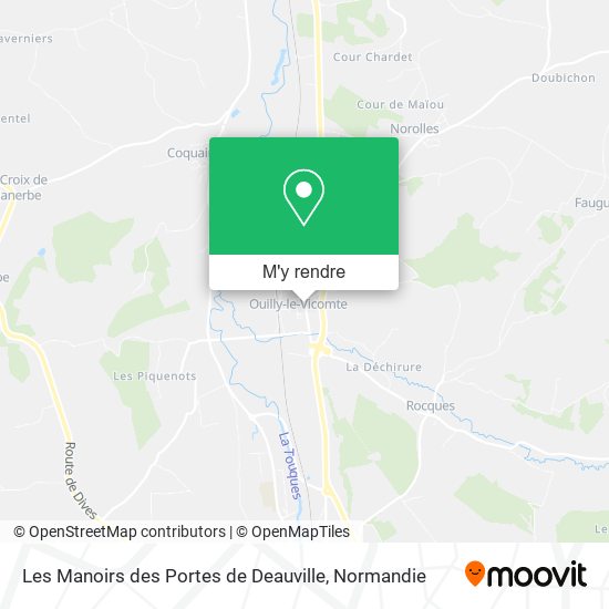 Les Manoirs des Portes de Deauville plan