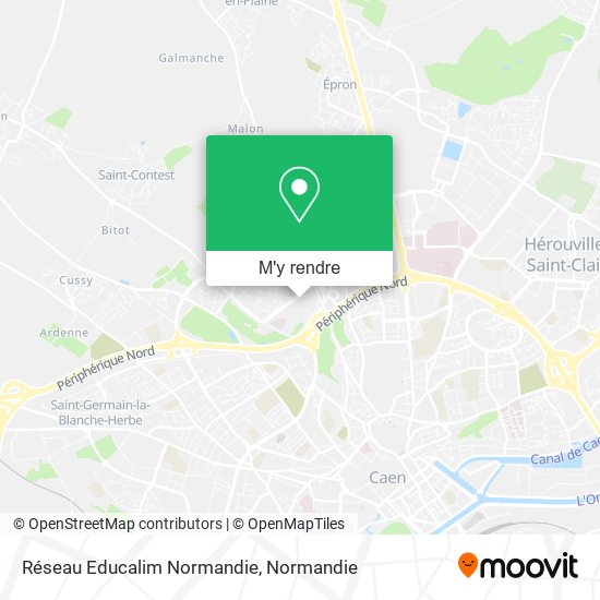 Réseau Educalim Normandie plan
