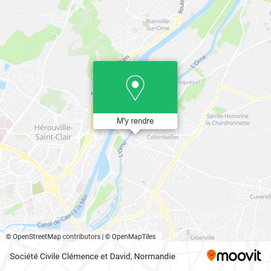 Société Civile Clémence et David plan