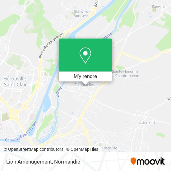 Lion Aménagement plan