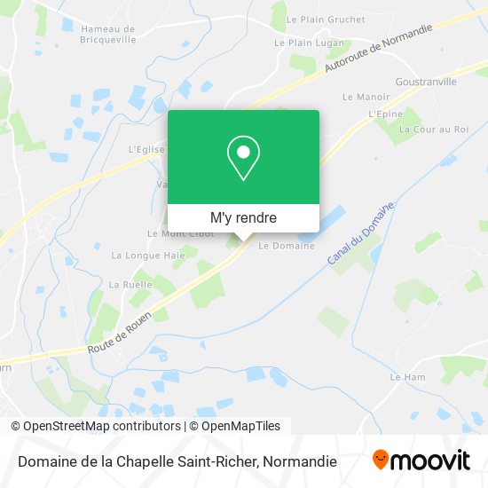 Domaine de la Chapelle Saint-Richer plan
