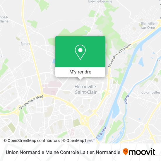 Union Normandie Maine Controle Laitier plan