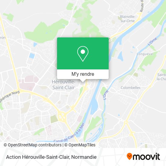 Action Hérouville-Saint-Clair plan