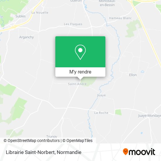 Librairie Saint-Norbert plan