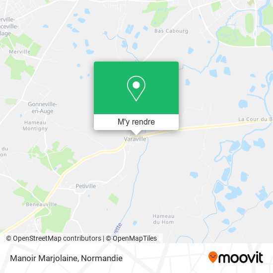 Manoir Marjolaine plan