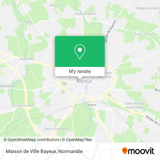 Maison de Ville Bayeux plan