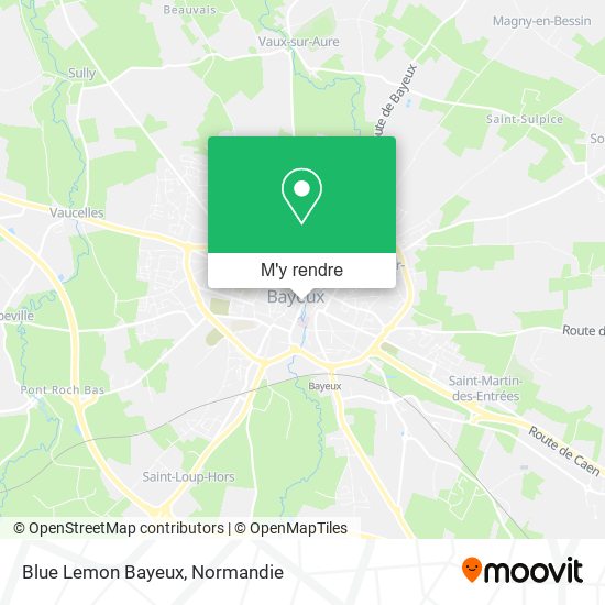 Blue Lemon Bayeux plan