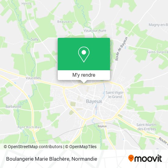 Boulangerie Marie Blachère plan