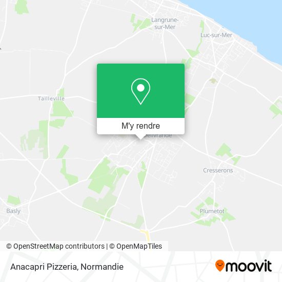 Anacapri Pizzeria plan
