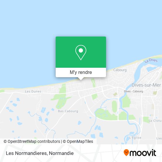 Les Normandieres plan