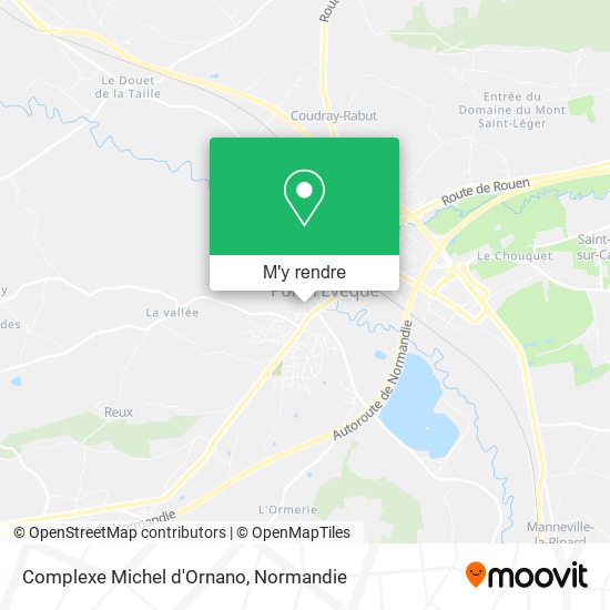 Complexe Michel d'Ornano plan