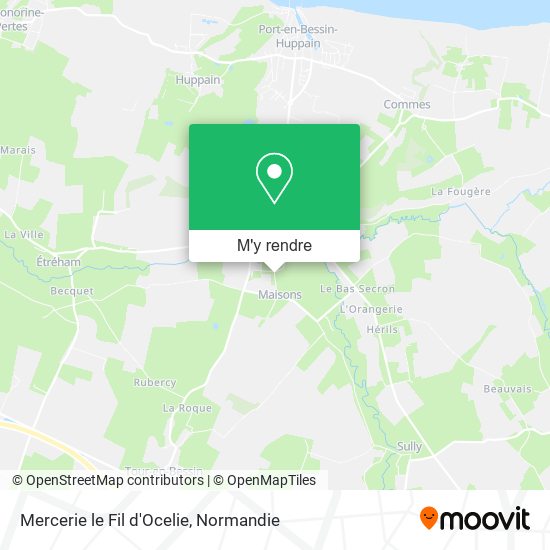 Mercerie le Fil d'Ocelie plan