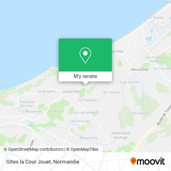 Gîtes la Cour Jouet plan