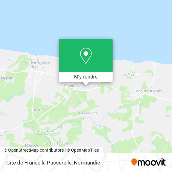 Gîte de France la Passerelle plan