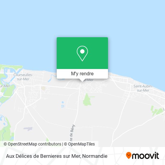 Aux Délices de Bernieres sur Mer plan