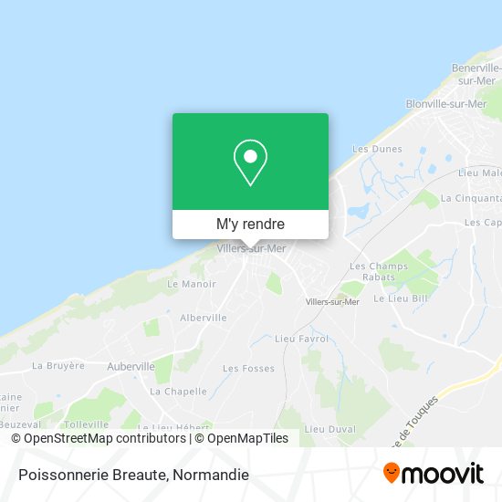 Poissonnerie Breaute plan