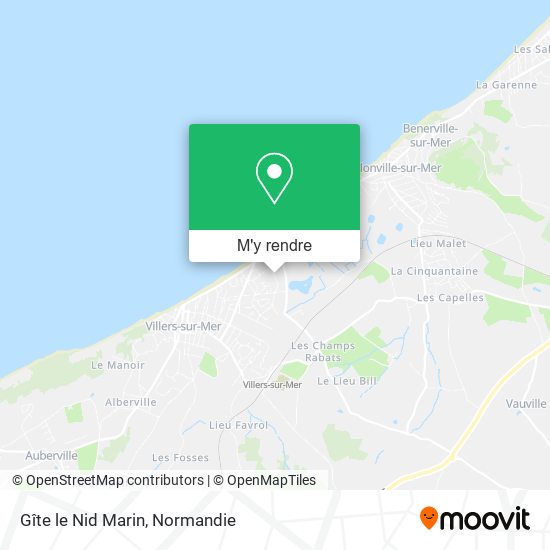 Gîte le Nid Marin plan