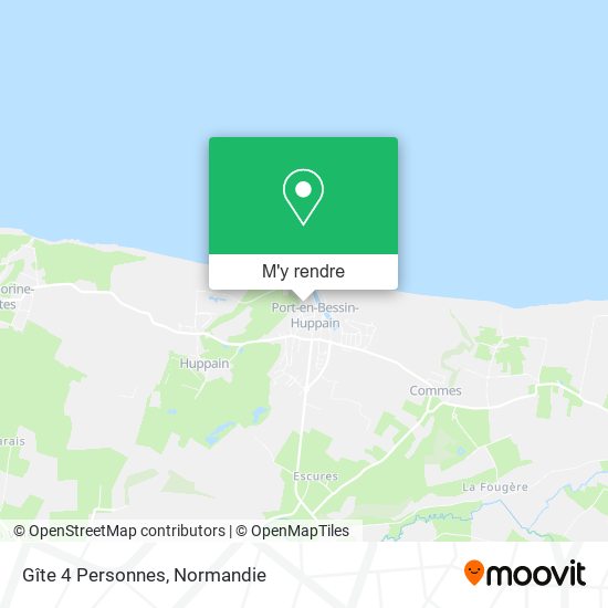 Gîte 4 Personnes plan